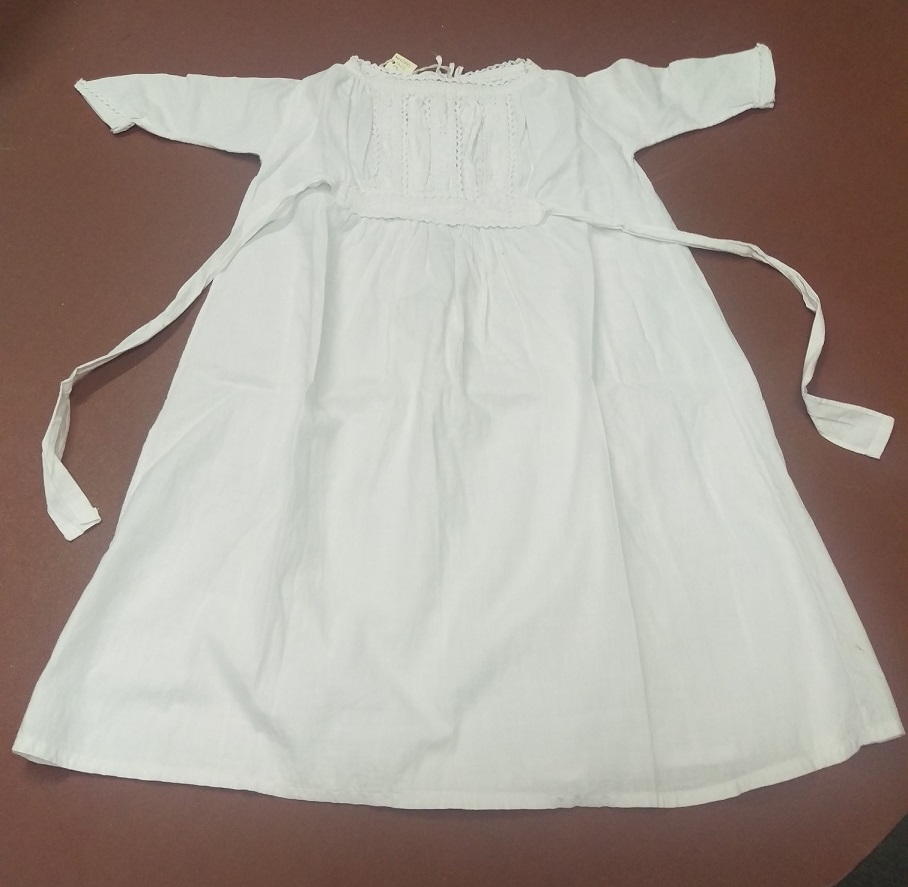 Christening gown, about 1900