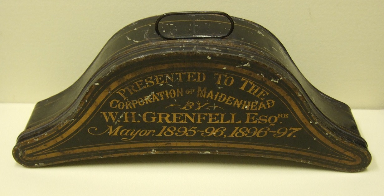hat tin, about 1897
