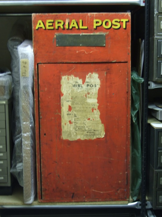 Aerial post box, 1911