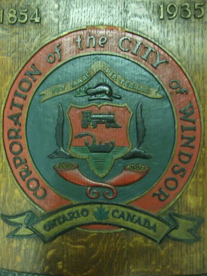 Plaque, Corporation of the City of Windsor, 1935