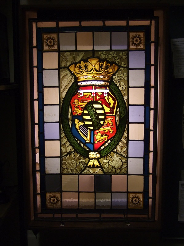 Stained glass panel, 1881