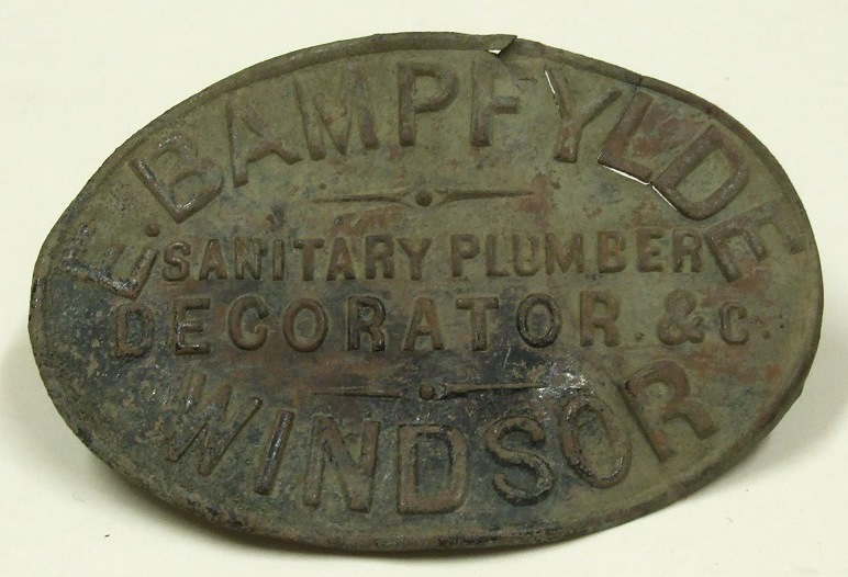 badge, E Bampfylde Plumbers