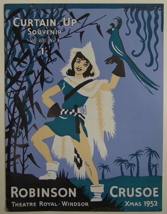 Programme, ‘Robinson Crusoe’, 1952