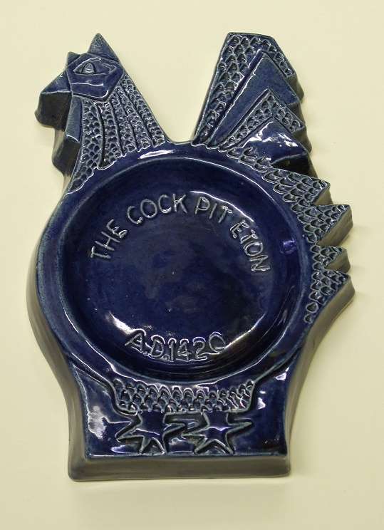 Ashtray, The Cockpit Inn, Eton, about 1970