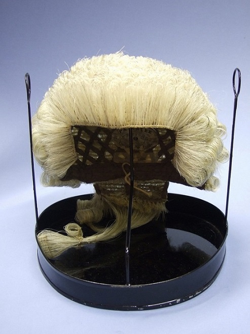Wig, worn by the Town Clerk, possibly 1900