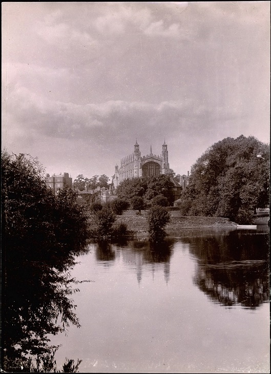 Photograph, Eton College Chapel from the river, date unknown